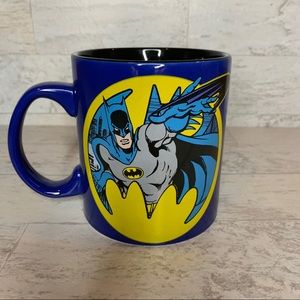 Batman 20 oz Coffee Mug Blue Ceramic